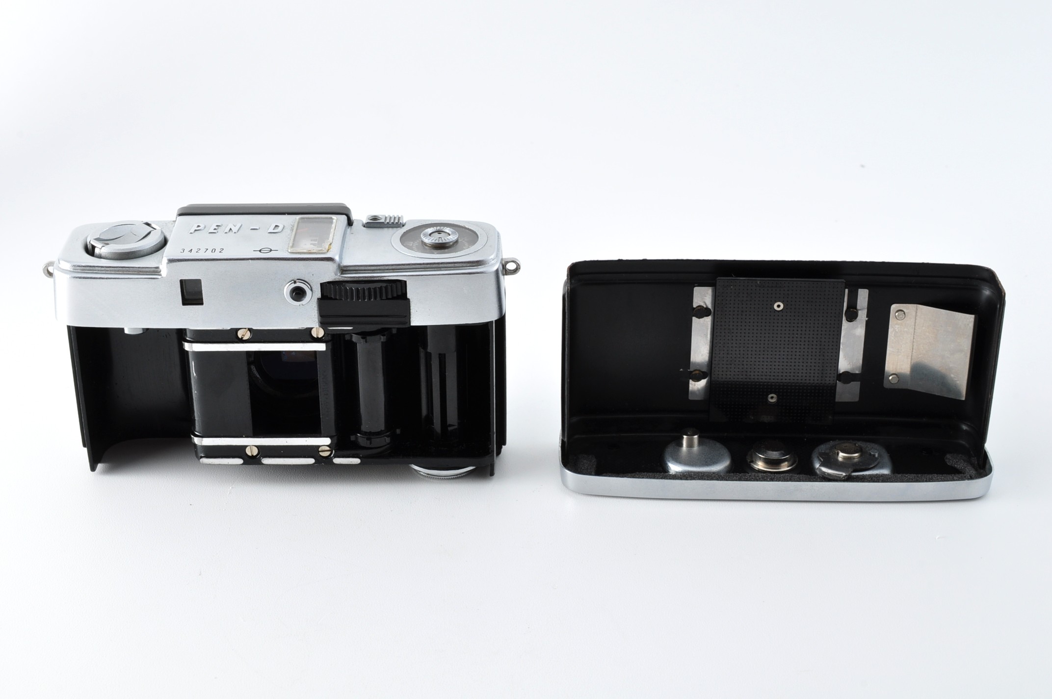 OLYMPUS PEN D3 オリンパス F.Zuiko 32mm F1.7 Near MINT] Olympus PEN D3 Half Frame Film Camera F.Zuiko 32mm f1.7